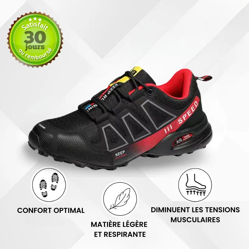 OrthoTrail™ – Chaussures de marche à confort orthopédique homme