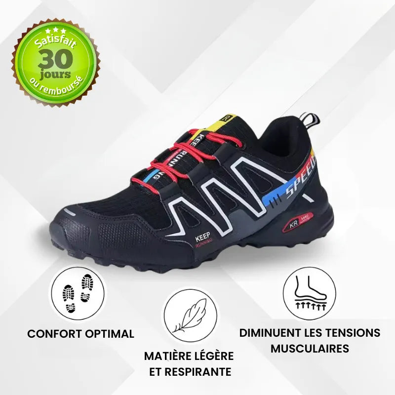 OrthoTrail™ – Chaussures de marche à confort orthopédique homme