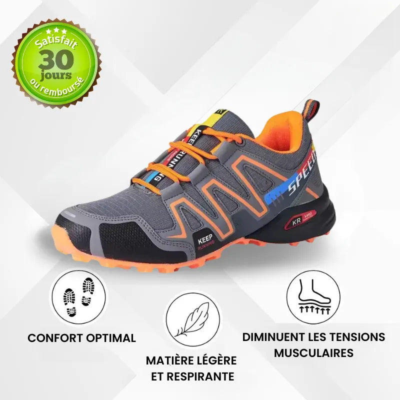 OrthoTrail™ – Chaussures de marche à confort orthopédique homme