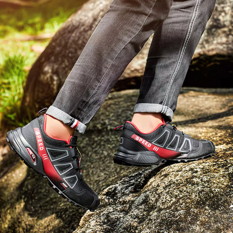 OrthoTrail™ – Chaussures de marche à confort orthopédique homme