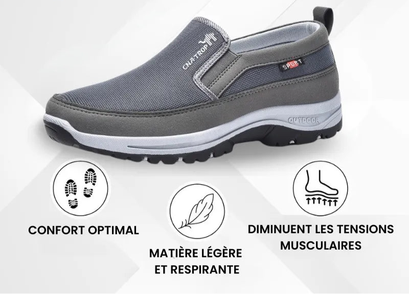 OrthoSport+™ - Chaussures de marche à confort orthopédique homme