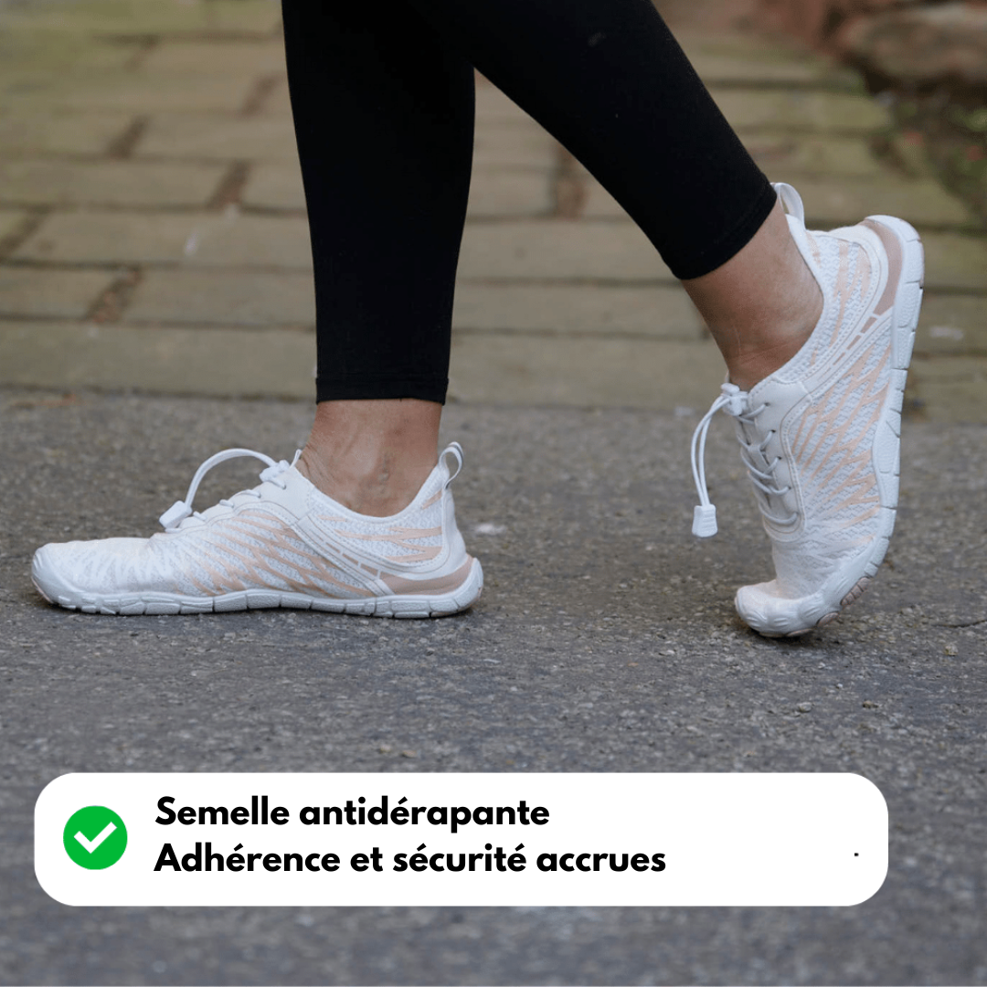 GripWave™ - Chaussures de marche sportive orthopédiques