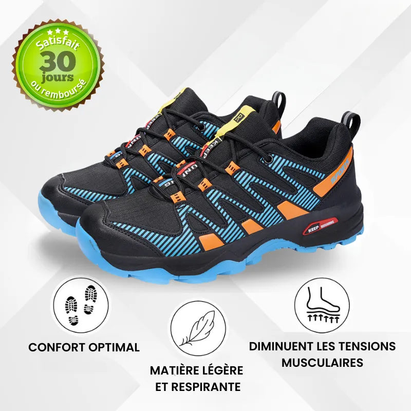 OrthoTrailPro™ Edition Bleu- Chaussures de marche à confort orthopédique