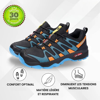 OrthoTrailPro™ Edition Bleu- Chaussures de marche à confort orthopédique