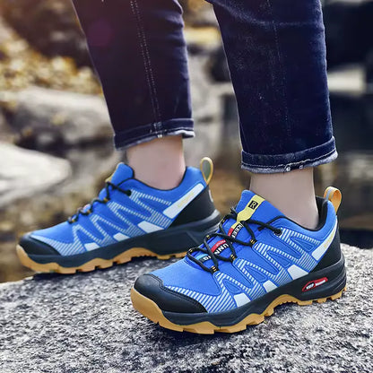 OrthoTrailPro™ Edition Bleu- Chaussures de marche à confort orthopédique