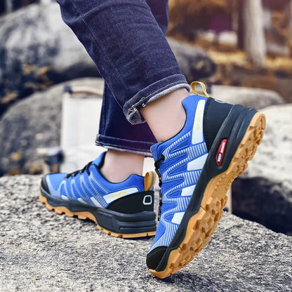 OrthoTrailPro™ Edition Bleu- Chaussures de marche à confort orthopédique