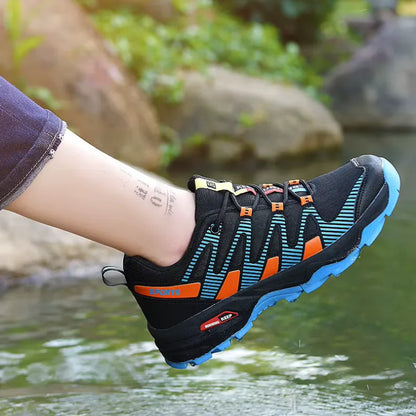 OrthoTrailPro™ Edition Bleu- Chaussures de marche à confort orthopédique