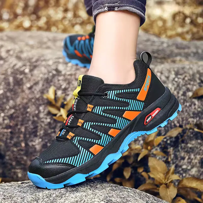 OrthoTrailPro™ Edition Bleu- Chaussures de marche à confort orthopédique