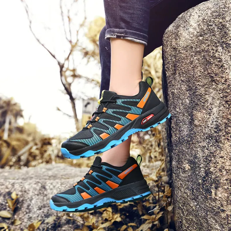 OrthoTrailPro™ Edition Bleu- Chaussures de marche à confort orthopédique